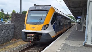 SNG van NS vertrekt van station Bilthoven [upl. by Cotter]