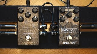 Immerse vs Immerse Mk II by Neunaber indepth reverb comparison [upl. by Prudence]