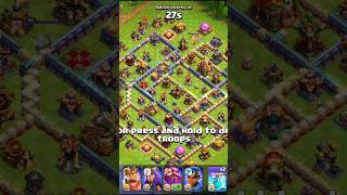 Easy 3 Star l Clash of Clans shorts short thesoncoc clashofclans gaming games coc townhall16 [upl. by Drue70]