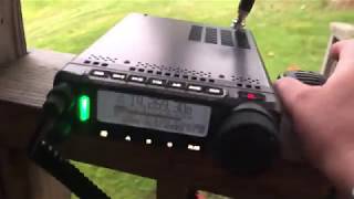 Trying out the MFJ 1899T Antenna with the Yaesu FT891 [upl. by Delphine]