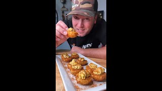 Crispy Deep Fried Deviled Eggs Recipe  Perfect Thanksgiving Appetizer with DanOs Seasoning [upl. by Yecal]