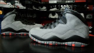 Air Jordan 10 Retro Cool Grey Infrared [upl. by Lindy153]