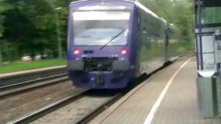 Ein RegioShuttle am Bahnhof Weißenau [upl. by Ayotac]