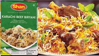 Shan Beef Briyani  Bakra Eid Recipe  Saras Kitchen Flavours [upl. by Adams814]