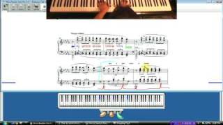 Clair de lune from Scratch Piano Lesson 35 m 1926 Review [upl. by Ariaj7]