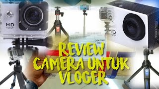 Review camera vlog Kogan HD 1080P 4K [upl. by Ynabe]