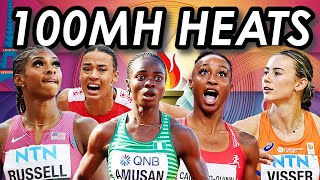 Womens 100m Hurdles Heats and Mens 800m Heats Review  Paris Olympics Athletics [upl. by Labina]