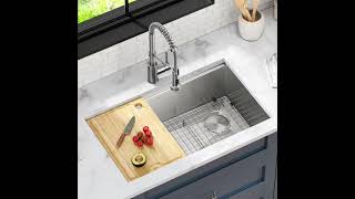 Kraus Workstation Sink Your First Step to Culinary Excellence [upl. by Airtina]