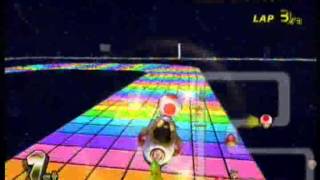 MKWii SNES Rainbow Road made by NiAlBlack [upl. by Cinemod952]