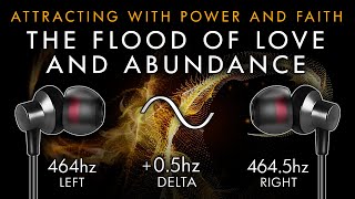 The Flood of Love and Abundance  Delta Brain Hemisphere Synchronisation [upl. by Tingey]