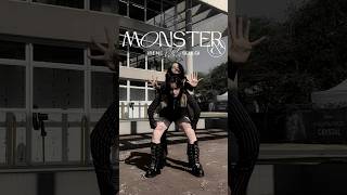 monster intro 😈 full cover on our channel monster redvelevet irene seulgi kpopdancecover [upl. by Adnihc703]