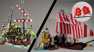 LEGO® Pirates of Barracuda Bay Alternate Build Red Beard’s Black Pearl [upl. by Utter]