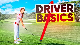 Golf Driver Lesson For Longer amp Straighter Shots simple guide [upl. by Zetes264]