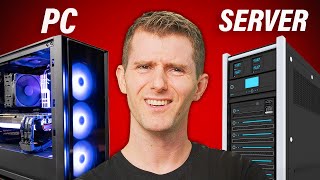 What’s The Difference Between A Server and a PC [upl. by Templa]