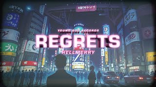 HELLMERRY  Regrets Official Lyric Video [upl. by Lunsford]