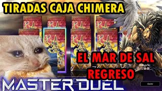 Unboxing Caja Chimera Master Duel El Mar de Sal Regreso TT Pack Opening YuGiOh TeamSetoX [upl. by Balcer]