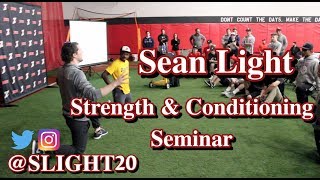 Strength amp Conditioning Seminar with Sean Light [upl. by Louis]