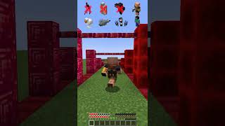 Height Limit vs Mobs Challenge shorts minecraft meme [upl. by Heisel]