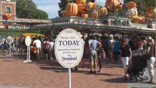 Space Shuttle Endeavour flies over the Disneyland Resort  September 2012 [upl. by Reames]