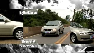 Agiles e Classics são chamados para recall da Chevrolet [upl. by Desdamona]