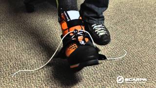 SCARPA Phantom Boots Lacing and Maintenance [upl. by Lark]