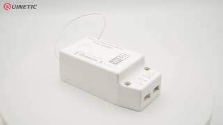 Quinetic QURW01 – 1 Amp WiFi Wireless SwitchDimmer Receiver [upl. by Cappella571]