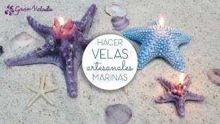 Hacer velas artesanales Marinas [upl. by Sandor61]