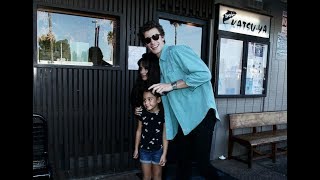 Camila Cabello and Shawn Mendes greet Special Fans After lunch [upl. by Keryt]