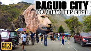 4K BAGUIO CITY MustVisit Top Places and Attractions in 2023 [upl. by Alien]