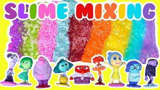 Inside Out 2 Movie DIY Mixing Slime Collection with Dolls [upl. by Groark933]