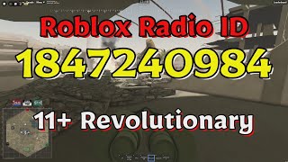 Revolutionary Roblox Radio CodesIDs [upl. by Aninat]