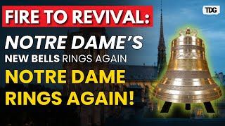 Notre Dame Cathedral Rings Bells Again After 2019 Fire Reopening Set for December 7 [upl. by Weldon]