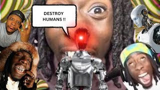 KAI CENAT BRING ROBOT ON STREAM  KE REACTS PT 4 [upl. by Jessen578]