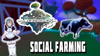 Social Farming with MageCosmos VR  FREE on MetaQuest [upl. by Cadmar]