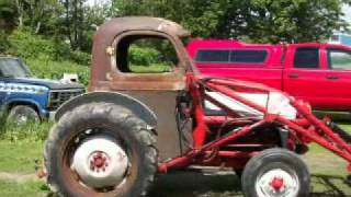 ford 8n tractor homemade cabwmv [upl. by Sioled443]