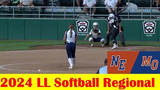 Omaha NE vs Columbia MO Softball Game Highlights 2024 Little League Regional [upl. by Na]