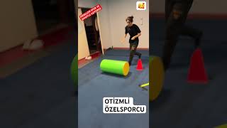 OTİZMLİ ÖZEL SPORCUM VİYAN İLE KOORDİNASYON👏🥰👍 [upl. by Colyer844]