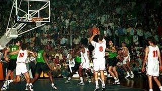 Olympiacos vs Joventut Badalona 5759 Euroleague 1994 Final [upl. by Rutra]