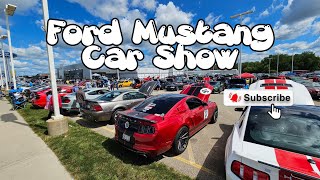 Ford Mustang Car Show quotRochester MNquot [upl. by Nnaeiram]