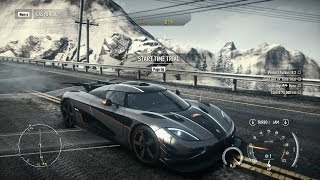 Need For Speed Rivals PC Fully Upgraded Koenigsegg Agera One1 Racer Gameplay [upl. by Abrahams781]