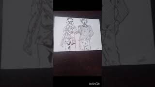 My Best AnimeManga Drawings Of This Year Anime Manga Shorts Drawings Foryou [upl. by Stanwin]