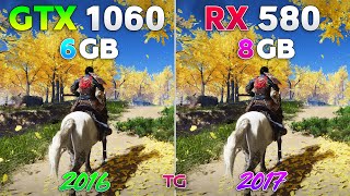 GTX 1060 vs RX 580  Which is Better in 2024 [upl. by Earazed]