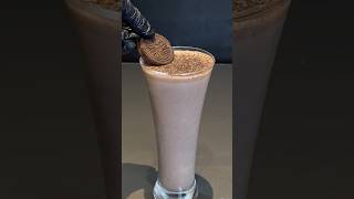 Oreo milkshake ASMR drink recipe shortsvideo shorts [upl. by Favrot]