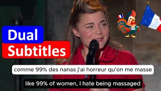 Why we love french humour with Blanche Gardin English Sub  Learn French [upl. by Anabel]