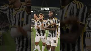 Kean and McKennie with the Stabble Dance 🕺🏾 JuveVerona [upl. by Ahcirt276]