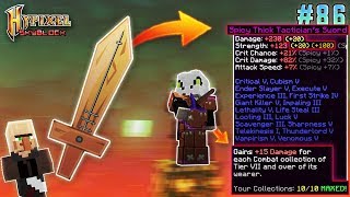 Fully Enchanted Tactician Sword  Hypixel Skyblock  Minecraft EP 86 [upl. by Weinstock816]