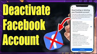 How To Deactivate Facebook Account [upl. by Sawyere980]