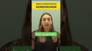 Gratis Proefexamen Geneeskunde op Zondag 12 mei [upl. by Emiolhs]