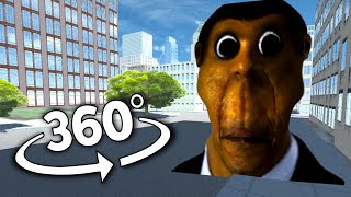 The Obunga chase you In abandoned New York City but its 360 degree video [upl. by Sirrah505]