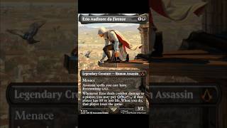 Ezio Auditore da Firenze Assassins Creed MTG New Card [upl. by Areip]